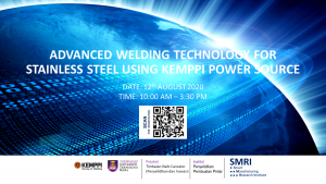ADVANCED WELDING TECHNOLOGY FOR  STAINLESS STEEL USING KEMPPI POWER SOURCE