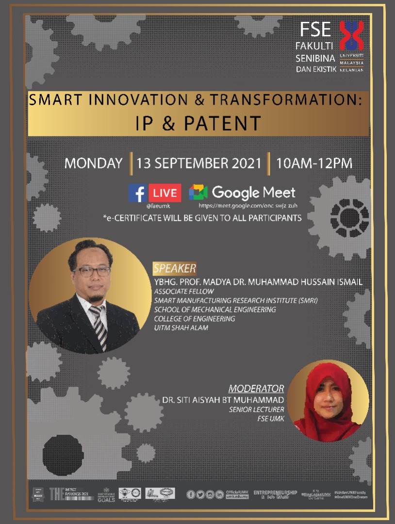 Join us in Smart Innovation and Tranformation (IP & Patent)